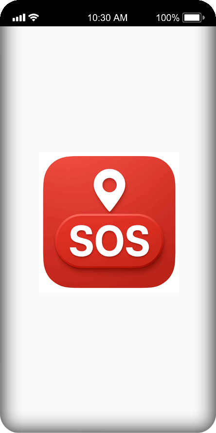 GeoSwiftSOS App Logo